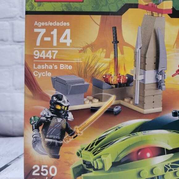 LEGO Ninjago Rise of the Snakes Lasha's Bite Cycle- 9447 - Picture 3 of 8